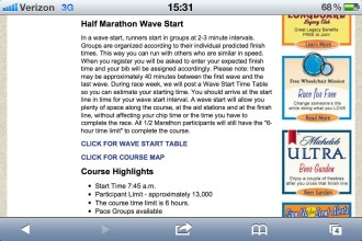 time limit rules for the Surf City Half Marathon 2012
