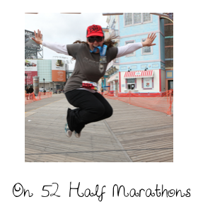 FAQ on 52 half marathons