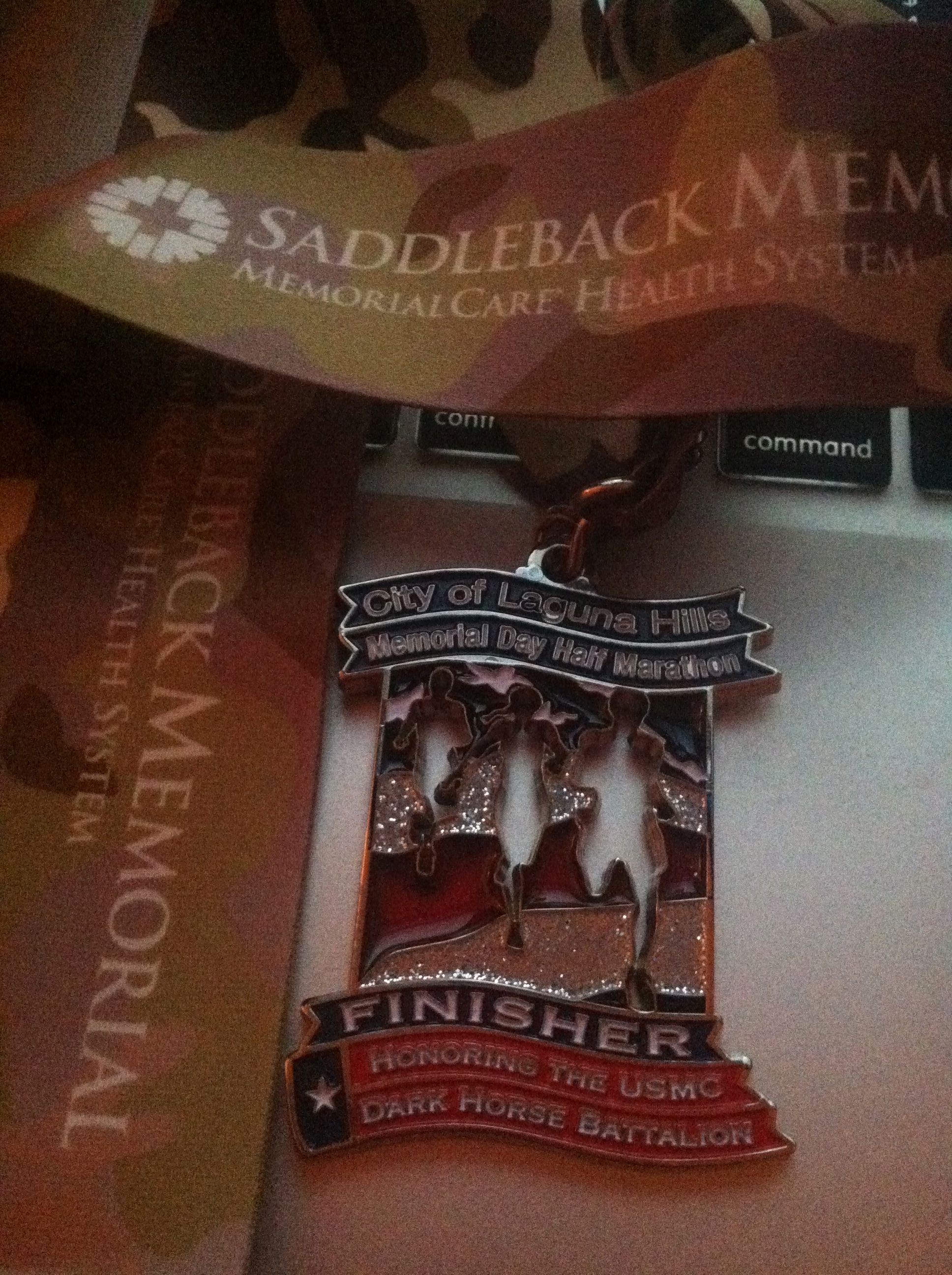 City of Laguna Hills Half Marathon 2012 medal