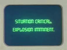 screen of Homer's computer at the Springfield Nuclear Power Plant