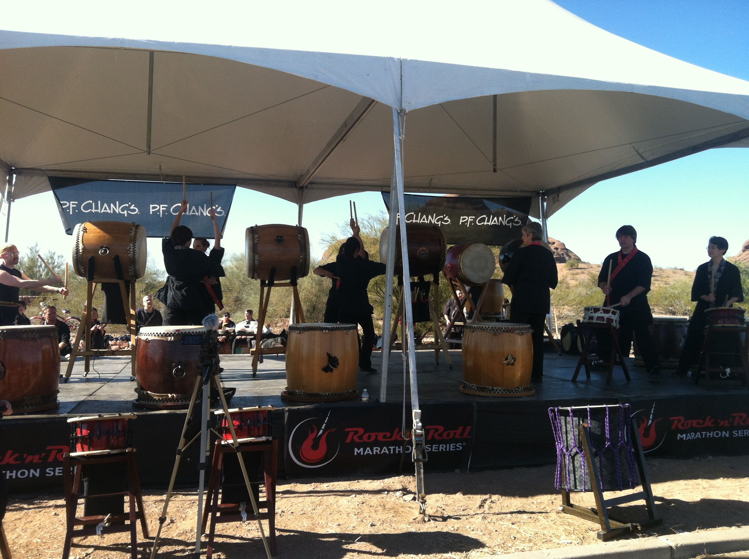 Percussion group at RnR AZ 2013