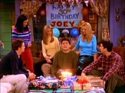 Joey Tribbiani from Friends crying on his birthday - why god, why 