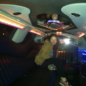 Aurora in the limo 2