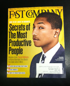 Pharrell Williams Fast Company cover