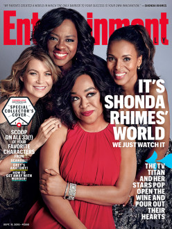 Shond Rhimes and leading ladies Entertainment Weekly cover
