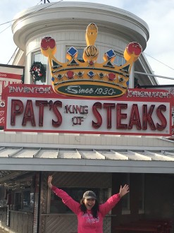 Aurora at Pat's king of steaks